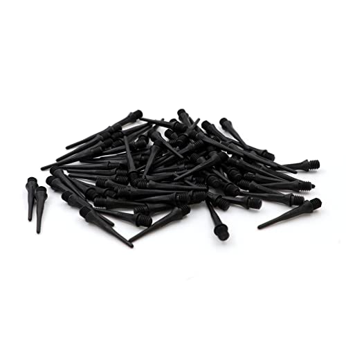 CUESOUL TOUCH-24.5mm Point Soft Dart Tip Point for Dart Tip Replacement - color: Black