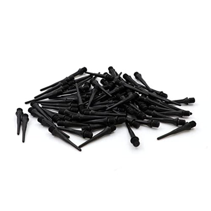 CUESOUL TOUCH-24.5mm Point Soft Dart Tip Point for Dart Tip Replacement - color: Black