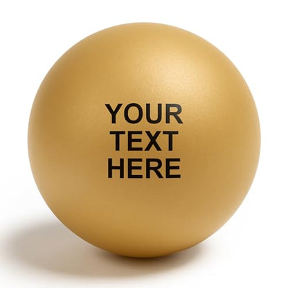 Uberpong Personalized Ping Pong Balls, Custom Text or Message, Party Gifts - color: Gold, size: Pack of 10