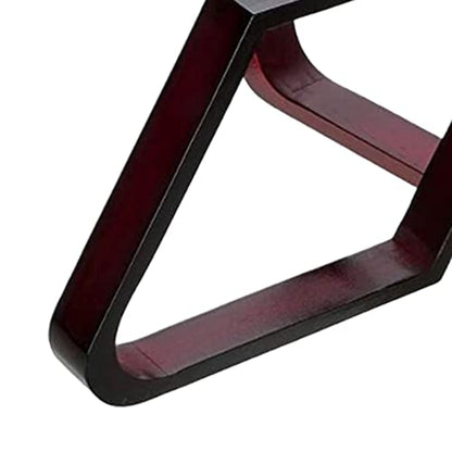2Pcs Billiard Ball Rack Set, Eight Ball Triangle Rack, Diamond,Ball Racks for Table-Red - color: Red