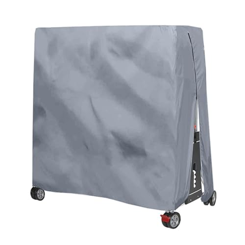 Ping Pong Table Cover 210D Oxford Fabric Waterproof Folding Ping Pong Table Cover Heavy Duty for All Weather Protection