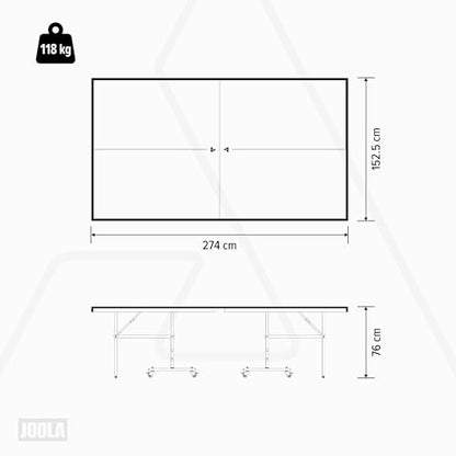 JOOLA Table Tennis Table Outdoor Professional Table Tennis Table