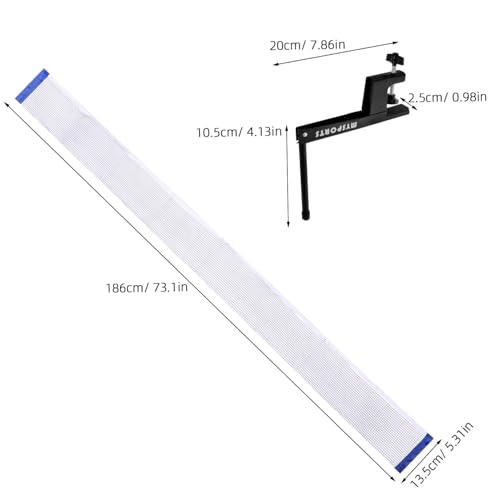 Retractable Pong Net Table Tennis Net and Post Set for Table Tennis Strap