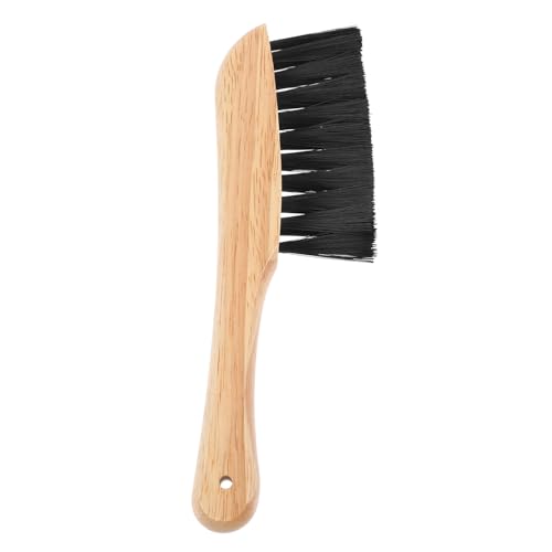 Toyvian Billiard Table Brush Set for Felt Maintenance, Wooden Pool Cleaning Brushes with Pocket Brush Snooker Dust Remover Accessories