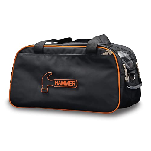 Hammer Premium Double Tote Bowling Bag Black Orange