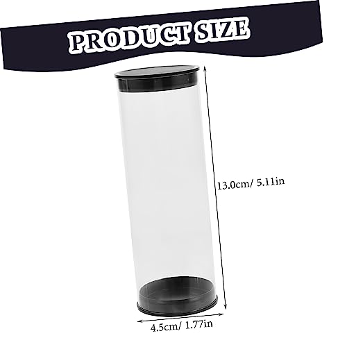 Happyyami Golf Tube Golfs Organizers Baseball Display Case Small Display Golf Display Case Golf Ball Tube Golf