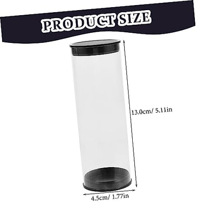 Happyyami Golf Tube Golfs Organizers Baseball Display Case Small Display Golf Display Case Golf Ball Tube Golf