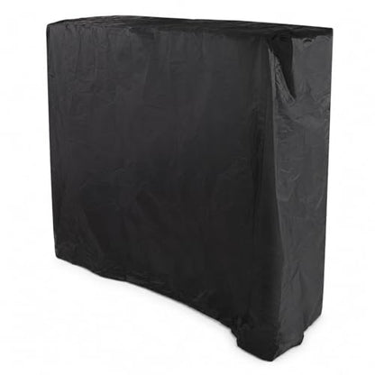 Ping Pong Table Cover, Waterproof Dustproof Outdoor Zippered 210 Silver Coated Polyester 155x75x150cm - Heavy Duty Protection, Tear Resistant, Patio Table Tennis Accessories