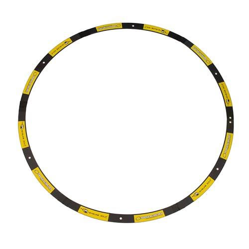 EyeLine Golf Target Circle as Training Aid – Ideal for Chipping and Pitching – Super Thin with Foldable Configurations. Bright Color Markings Easy Sighting. Made in USA - color: 3 Foot Circle