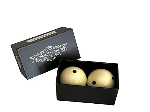 Champion 2-1/4" Billiard Practice Training Pool Cue Ball - color: 6 Purple Dot +6 Black Dot