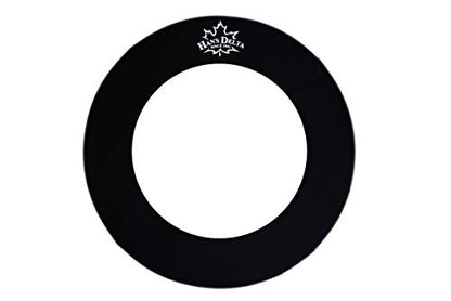 HAN'S DELTA Professional Dartboard Backboard Surround Wall Protector - color: Black Round