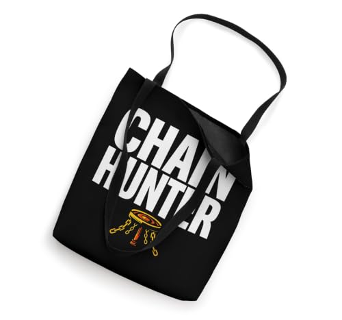Disc Golf Chain Hunter Frolf Basket Tote Bag
