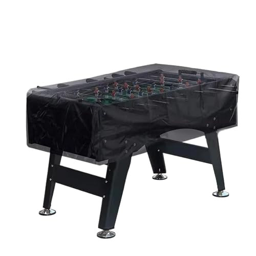 Foosball Table Cover 210D/420D Home Football Billiards Oxford Cloth Waterproof and Dustproof Protection Case Durable Game Table Cover(Light Grey,420D 160x115x50cm) - color: Light Grey, size: 420D 160x115x50cm