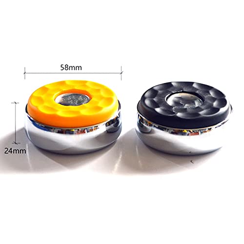 8 Pieces Shuffleboard Pucks Set Tabletop Game Pucks Indoor Shuffleboard Equipment Matt Surface Board Smooth Edge Design Portable Shuffleboard