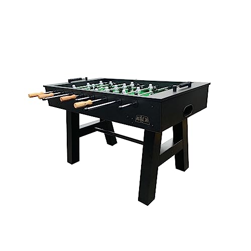 KICK Valkyrie 55" Foosball Table – Professional Full-Size Indoor Game Table - color: Black
