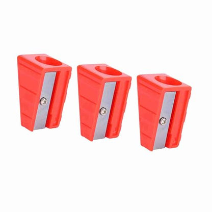 VGEBY 3Pcs Billiards Pool Cue Tip Shaper Tool, Portable Cue Tip Trimmer Shaper Tapper Repair Tool Accessory(Red) Pool Tip Trimmer Pool Tip Trimmer Cue Tip Repair Kit