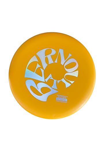 Bernoulli Recycled Plastic Disc Golf Putter Disc | 175-180 Gram | PDGA Approved - color: Mustard