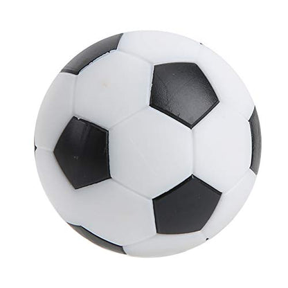 WNSC Mini Table Football Balls, Table Soccer Foosballs Replacement Balls Tabletop Soccer Balls 8Pcs 32mm for Adults and Kids for Football Table Game Accessory