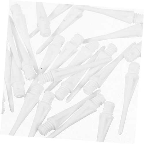 50pcs Soft Tip Needle Replacement for Electronic Flight Indoor Sports Tips Compatible Corkscrew Threads Wear-Resistant Design
