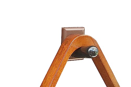Standard Pool and Billiards Rack Wall Mount (Made In The USA) (Brown) - color: Brown