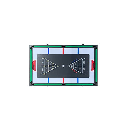 KICK Pentacle 55" 5-in-1 Multi Game Table – Foosball, Billiards/Pool, Push Hockey, Shuffleboard & Bowling - color: Black