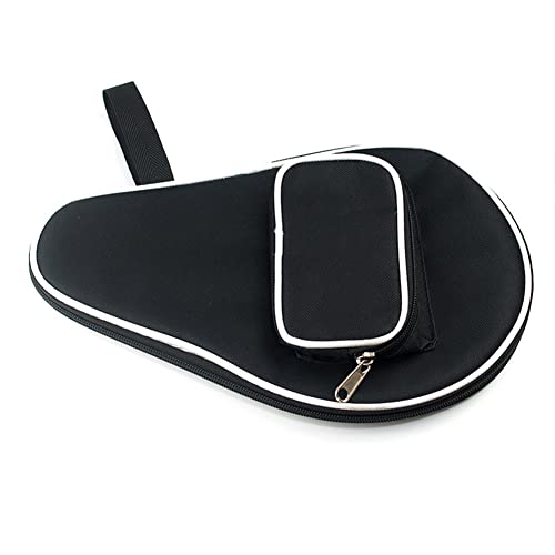 Ochine Table Tennis Racket Case Cover Ping Pong Paddle Carry Bag with Ball Storage Pocket Table Tennis Racket Cover Ping Pong Paddle Case Table Tennis Paddle Cover for Blade with Bonus Ball Storage - color: B