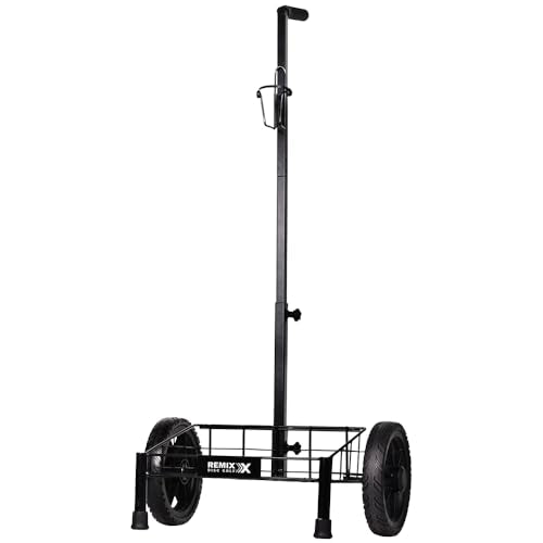 Remix Disc Golf Cart - Black