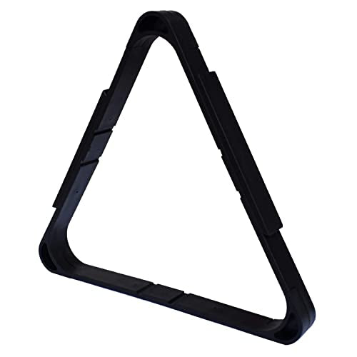 CROWN ME Billiards 16 Ball Triangle Rack – Pool Table Equipment Snooker Accessories for Regulation Size Billiard Balls, in 1 Portable Billiard Triangle
