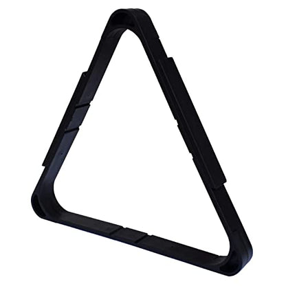 CROWN ME Billiards 16 Ball Triangle Rack – Pool Table Equipment Snooker Accessories for Regulation Size Billiard Balls, in 1 Portable Billiard Triangle