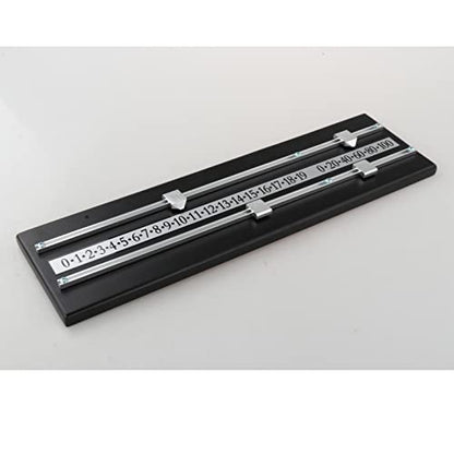 Portable Billiard Score Board Scoring Device Snooker Game Referee Tabletop Games Wood Shuffleboard Scoreboard