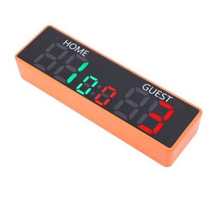Portable Mini Digital Scoreboard with LED Display for Tabletop Games
