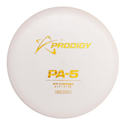 Prodigy Disc 300 PA-5 | Understable Disc Golf Putter | Great for Turnovers & Hyzer Flip Shots | 170-177g | Grippy 300 Plastic | Great Beginner Disc Golf Putter | Colors May Vary
