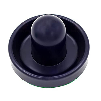 4 Pcs Air Hockey Pushers with 8 Pcs Pucks, Paddles & Goal Handles - Replacement Accessories for Game Tables - color: Red Blue