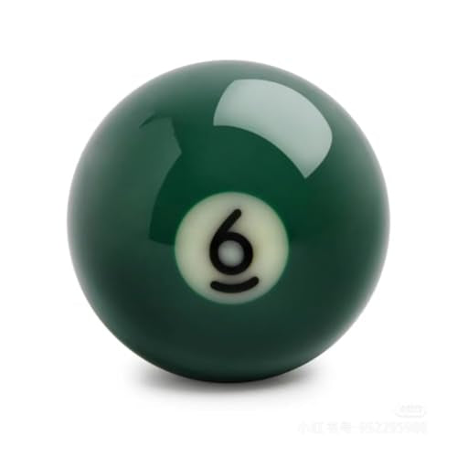 Replacement Billiards Ball, 2-1/4" Regulation Size, Object Balls with Cue Ball & Billiard #8 Ball, Standard Billiards Ball Accessories - color: 6