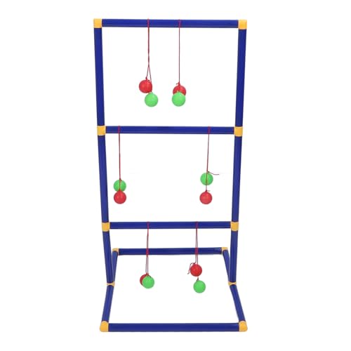 Ladder Toss Game Set, Interactive Ladder Ball Tossing Game Asssembly Replacement, Outdoor for Adults and Family
