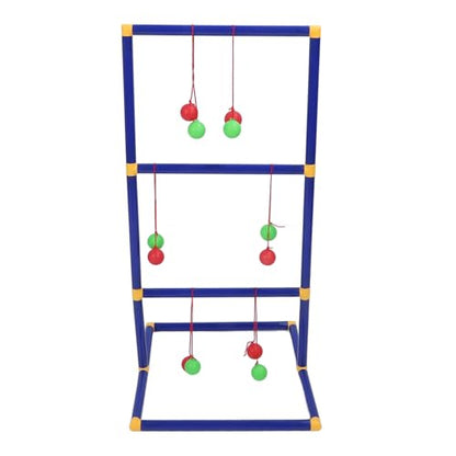 Ladder Toss Game Set, Interactive Ladder Ball Tossing Game Asssembly Replacement, Outdoor for Adults and Family