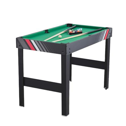 VEVOR 3-in-1/4-in-1 Combo Game Table Set, 48"/54" Air Hockey, Ping Pong & Foosball Combo, with Pucks & Pushers, Multi Combination Table for Family Game Room or Office - style: 4-in-1