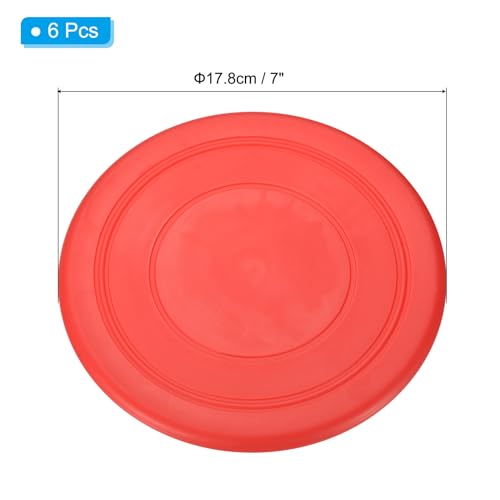 PATIKIL Flying Disc, Flying Discs Soft Waterproof for Adults Dog Playing Sport Game - color: Red