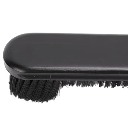 Billiard Table Maintenance Set, 9in & 8.5in Pool Table and Rail Brushes, Wood Handle Cleaning Tools for Billiard Enthusiasts
