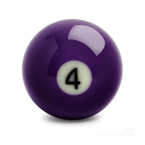 Replacement Billiards Ball, 2-1/4" Regulation Size, Object Balls with Cue Ball & Billiard #8 Ball, Standard Billiards Ball Accessories - color: 4