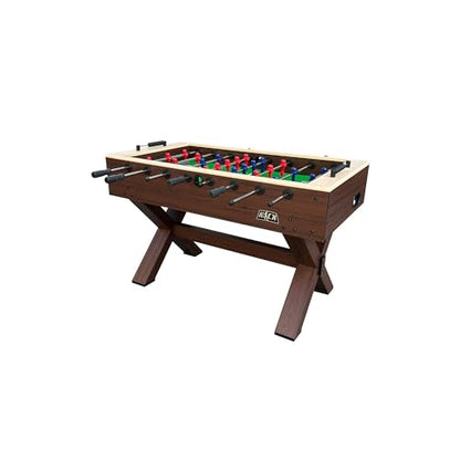 KICK Constable 55" Foosball Table – Professional Full-Size Indoor Game Table - color: Brown