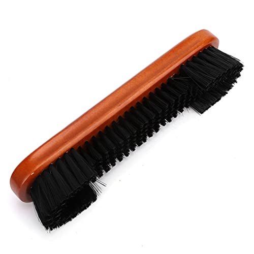 Semme Premium Pool Billiard Brush Set 2 Pcs Wood Handle Tool with PVC for Billiard Table and Rail Maintenance