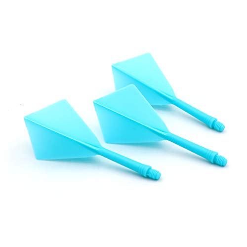 CUESOUL ROST Integrated Dart Shaft and Flights Medium,Diamond Shape,Set of 3 - color: Blue