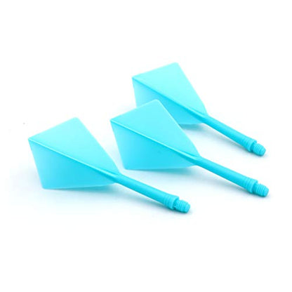 CUESOUL ROST Integrated Dart Shaft and Flights Medium,Diamond Shape,Set of 3 - color: Blue