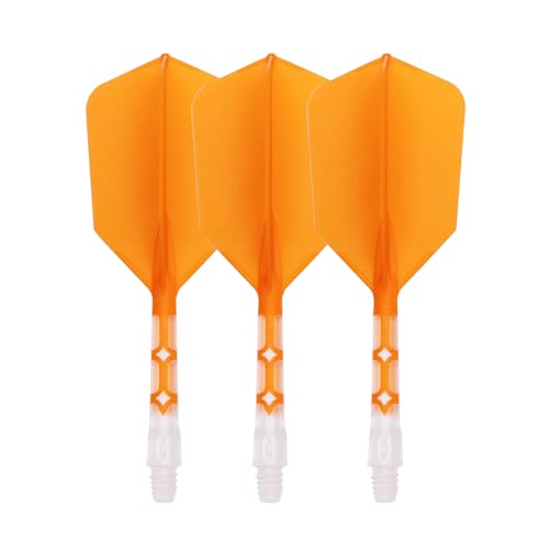 CUESOUL ROST T19 Integrated Dart Shaft and Flight Slim Shape M Size 28mm - color: Orange