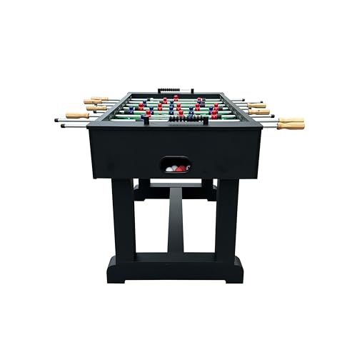 KICK Brigade 55" Foosball Table – Professional Full-Size Indoor Game Table - color: Black