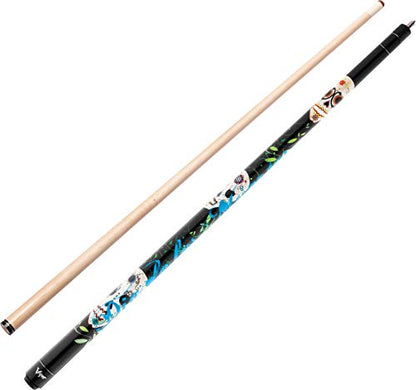 Viper by GLD Products Underground 58" Pool Cue - color: Dia de los Muertos, size: 18 Ounce
