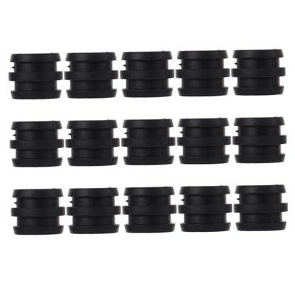 1set Football Machine Bearing Rods Durable Plastic Foosball Bushings for Tabletop Games Compact for Easy Storage Replacement Parts for Standard Foosball Tables Enhance Your 15pcs