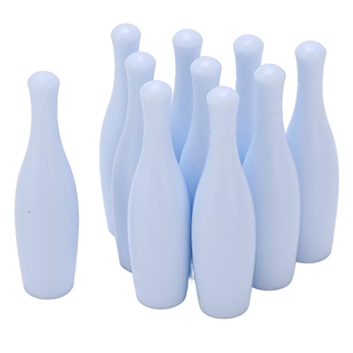 Kids Mini Plastic Bowling Balls Set Durable Wear Toy for Children Indoor Outdoor Games, 10pcs for Early Childhood Education Projects, Holidays, and Birthday Gifts for Children 1 Year Old and