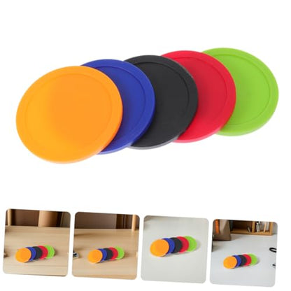 Balacoo 10pcs Air Hockey Pucks Durable Table Accessories for Enhanced Gameplay Compatible with Various Models for Family Fun and Game Rooms